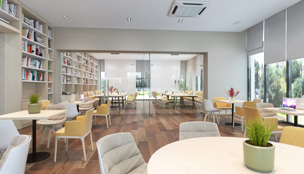 Một góc phòng sinh hoạt cộng đồng dành riêng cho cư dân khu Sapphire